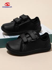 HOBIBEAR Sapatos Descalços para Crianças, Sapatos Esportivos Largos e Soltos para Meninos e Meninas, Sapatos Confortáveis para Caminhada ao Ar Livre, Sapatos Casuais Minimalistas e Macios, Adequados para Todas as Estações, Sapatos de Couro para Crianças