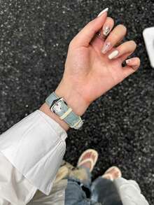 1 pieza Compatible con la correa del Vintage, correa de cuero vaquero rasgado y desgastado para hombre y mujer, compatible con Apple Watch 38/40/41/42/44/45/46/49mm, compatible con Apple Watches Ultra/SE/10/9/8/7/6/5/4/3/2/1 Series, compatible con accesorios de , estilo vaquero del oeste, regalos para novio, regalos para mujeres