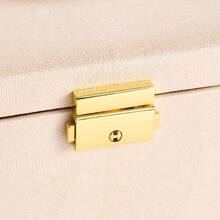 Lushhub Lockable Travel Jewellery Box With Drawer - Default - View 8