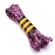 1 Rolle metallisches S-förmiges gewelltes strukturiertes Satinband, Polyester-Spitzenrand, geeignet für DIY-Kleidungszubehör, Nähen von Kleidungsrändern, Halsketten, Taschen, Hutmaterialien, Basteldekorationen, Matrosengürtel, Vorhänge, Patchwork, Hochzeit, Weihnachtsdekorationen - Verschiedenfarbig - View 12