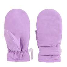 Infant Baby Toddler Kids Winter Mittnes Lined Fleece Warm Gloves For Boys Girls - Solid Color Peach Skin Gloves - View 30