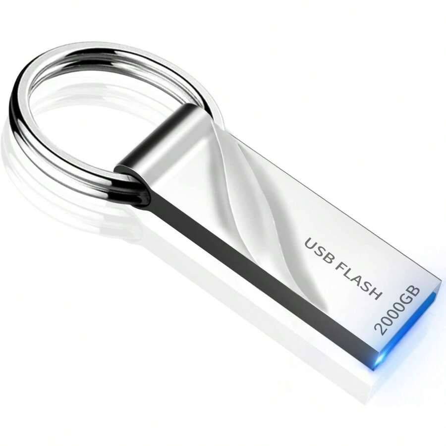 USB Flash Drive 2TB USB Portable USB 2TB Ultra Slim External USB For , Desktop PC, Laptop, Android - A1 - 查看 1