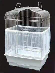 1pc Bird Cage Mesh Cover, Birdcage Mesh Dust Cover