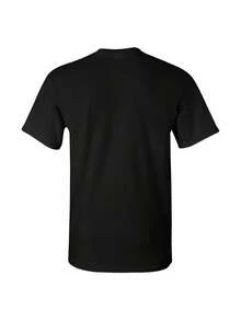 Camiseta Gráfica de Calavera Gótica para Hombre - Diseño de Cartas de Tarot de Amantes, 100% Algodón, Ajuste Casual, Lavable a Máquina, Uso en Todas las Estaciones, Negra con Estampado de Calavera y Flores, Cuello Redondo, Ajuste Regular, Tallas para Adultos, Ropa Casual| Camiseta Gráfica Gótica| Parte superior lavable a máquina - Negro - Ver 4