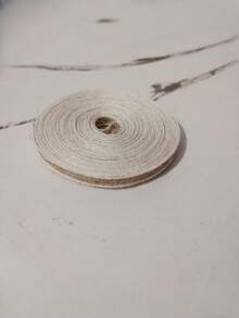 1Roll White Edge Decorative Hemp Rope Burlap Ribbon For Gift Wrapping Wedding Event Party Home Bows DIY Crafts Art Decoration - Multicolor - View 16