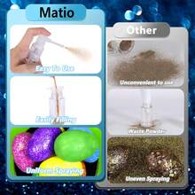 1 chai xịt bột, chai xịt du lịch, chai xịt nhựa đựng bột nhũ móng tay, bột tiêu nhà bếp, chai xịt cầm tay có thể nạp lại, chai xịt rắc bột tóc và đóng gói lại. - Trong sáng - Xem 6