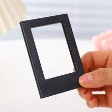 Porta-retrato com Adsorção Magnética, Exposição Instantânea de Fotos, Suporte Pequeno para Cartões, Decoração de Mesa