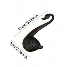 Elegant Swan Tea Infuser, Tea Strainer, Tea Accessories, Tea Filter For Loose Leaf Tea, Tea Spoon - Multicolor - View 4