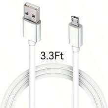 Micro USB 数据线、QC 3.0 快速充电和同步 Android 充电器、PS 4 控制器充电器充电线、适用于三星 Galaxy S7/S6 和 Edge、Note 6/5、Kindle、PS 4、Android 设备的 Micro USB 数据线 - 彩色 - 查看 11