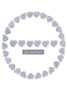 New Classic A-Z Heart Initial Bracelet Women Handmade Bead Bracelet For Women Jewelry Gift