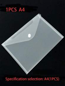 A5/A4 尺寸，10/20 个装，塑料文件夹，透明可重复使用防水文件夹，带按钮，适用于返校、学校用品、学校、教室、图书馆、教师、学生、办公室、家庭、书房、男士、女士、律师、秘书、商务、加厚材质、圣诞节、万圣节礼物