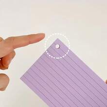 500 Pieces Ruled Index Flash Cards Colored Index Cards With Rings 3*5 Inch Flash Note Cards For Studying Office Home School And To Do List. Random Colors. School Supplies, Perfect For Thanksgiving, Christmas, And Saudi National Day Gifts.