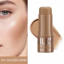 1pc 6g Multi-Functional Contour Stick, Face Highlighter & Shaper, Collarbone Sculpting Cream, Suitable For Daily, Work, Party, Stage Makeup - Multicolor - View 11