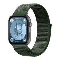 兼容华为 Watch Fit 3 4 4 Pro 耐用尼龙环带透气腕带智能手表手链配件舒适轻便表带适合日常使用和锻炼 - 彩色 - 查看 11