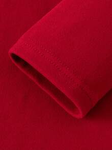 3pcs High Neck Long Sleeve T-Shirts For Men, Reversible Fleece Fabric, Warm Casual Thermal Undershirt, Autumn/Winter