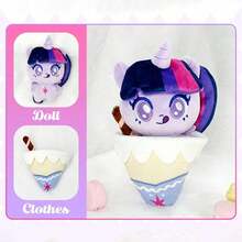 Hasbro 1 buah Figur Blind Box Plush Seri Sweeter With Friends, Koleksi Figur Lucu & Dekorasi Ruangan, Hadiah Kejutan Ulang Tahun Liburan untuk Anak-anak dan Kolektor, Gaya Acak - Lebih Manis Bersama Teman - View 7