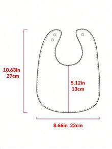 3件套可爱动物图案婴儿围兜 - 彩色 - 查看 4
