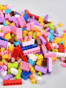 1000 piezas de bloques de construcción de micropartículas, creación libre, desarrolla la habilidad manual, juego educativo de rompecabezas, entrena la capacidad de pensamiento, regalo para niños y niñas - Multicolor - Ver 10