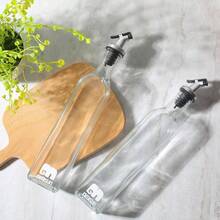 Olive Oil And Vinegar Dispenser Bottle Set, 2Pack Oil And Vinegar Dispenser Bottle, 17oz Kitchen Oil Dispenser, Glass Cooking Oil Dispenser, Glass Bottles Oil With Funnel And Labels - 標準 - 查看 8