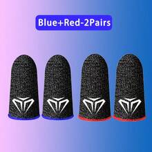 Colorful Mixed Finger Sleeves, Fingertip Gloves For Gamers, Thumb Sleeve For Mobile Games, Sweat-Proof, Breathable, Seamless Touch Screen, Comfortable And Precise To Enhance Your Gaming Experience - Multicolor - View 9