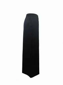 Women's Loose Casual Wide Leg Pants - Black - View 9