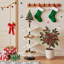 Estantería para zapatos de 3/4/5 niveles, organizador de zapatos de pie, fácil de ensamblar, estantería de almacenamiento de zapatos apilable para ahorrar espacio, sostiene múltiples pares de zapatos, para sala de estar, dormitorio, casa de alquiler