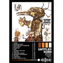 Tranh treo tường (1/3 tấm), khung tùy chọn, trang trí tường, trang trí phòng, bộ tranh áp phích ban nhạc Korn Vintage Metal, tranh nghệ thuật âm nhạc cổ điển, phù hợp cho phòng ngủ, phòng giải trí, quán bar - Tranh canvas, tranh chân dung, tranh tường Toile. - Nhiều màu - Xem 14