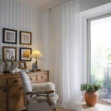 Sutuo Home Cream White Crochet Boho Curtain 84 Inches Length, Sheer Lace Handmade Tassels Knitted Window Treatment Vintage Rustic Bohemian Farmhouse Drape For Bedroom Rod Pocket 1 Panel 59" W X 84" L - 白色鉤針編織59寬x84公升1包 - 查看 8