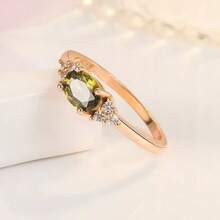 خاتم أنيق من الزركونيا المكعبة للنساء كهدية عيد الحب، زفاف، خطوبة، ذكرى، حفلة، مجوهرات