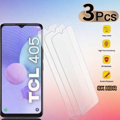 3 عبوات من واقيات الشاشة الزجاجية المقسّاة للهاتف المحمول، والتي يمكن أن تُسمى أيضًا أفلام شاشة الهاتف المحمول، أو أغشية حماية الشاشة، أو أفلام زجاجية للهاتف المحمول، أو واقيات شاشة الهاتف المحمول، أو واقيات شاشة الهاتف المحمول، أو أساسيات حماية الشاشة، والتي تناسب الاستخدام اليومي والمكتبي والمنزلي، مقاومة للماء والصدمات والخدش