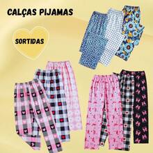01 PRINTED POLYESTER SLEEPING PANTS (PANTS ONLY) - Multicolor - View 11