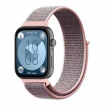 兼容华为 Watch Fit 3 4 4 Pro 耐用尼龙环带透气腕带智能手表手链配件舒适轻便表带适合日常使用和锻炼 - 彩色 - 查看 13