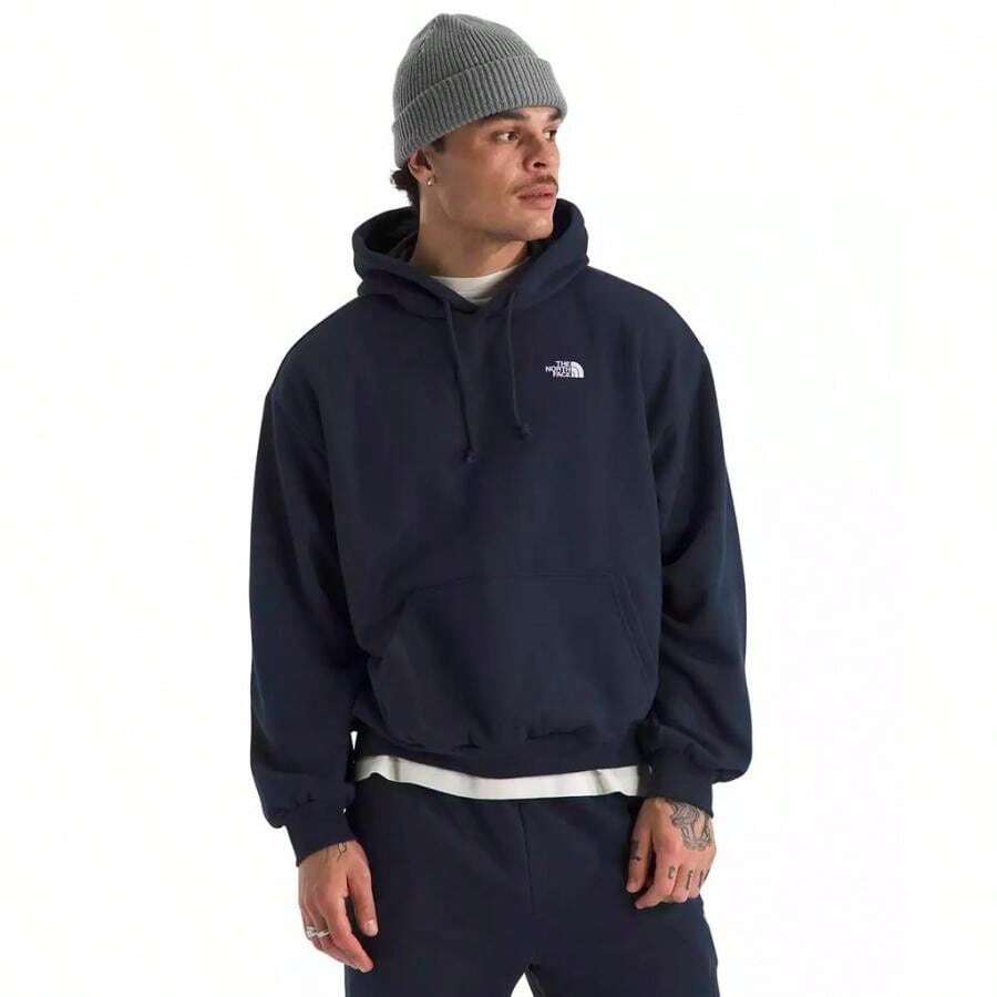 The North Face Men's Evolution Simple Dome Oversized Hoodie |  | Men Outdoor Hoodies & Sweatshirts - Hải quân Summit - Xem 1
