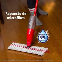 - Promist, Mop Microfibra Reutilizable con Atomizador, Sin Baterias - Sistema - Ver 4