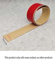 1 Roll Self-Adhesive Wood Grain Floor Edging Trim - Reusable, 99cm PVC Threshold Transition, Matte Finish, Realistic Wood Grain Texture, Easy Installation, Suitable For Living Room And Door Jamb Decor, Wood Grain Pattern - Multicolor - View 12