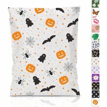 Halloween Poly Mailer 10x13 Inch 25 Pcs, Waterproof And Tear - Resistant Bags Clothing, Cute Mailing Envelopes With Self - Seal, Halloween Printed Packaging Bags