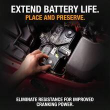 NCP2 MC303 - Protectores de terminales de batera a Base de Aceite, Arandelas anticorrosin y Almohadillas de corrosin de batera Paquete de 2 - Protectores de terminales - Paquete de 2 - Ver 3