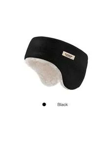 1pc New Simple Winter Ear Warmer Headband - Multipurpose Windproof Double-Layer Outdoor Sports Cycling Running Ear Coverage, Thick & Warm, Suitable For Outdoor Activities, Fitness, Cycling, Running, Sun Protection - Multicolor - View 14