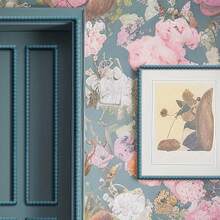 10pcs/40cm Natural Wood Beaded Molding Sticks - Half Round Bobbin Trim For DIY Home Decor, Cabinets, Furniture, Paneling, Shelf, Door, Wall, Window Edges - Unfinished Wood Craft Supplies With Smooth Texture & Wood Grain Finish - Multicolor - View 3