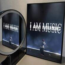 1pc Rap Pop Plakaty Płótno Malowanie Ścienne Sztuka Dom Salon Sypialnia Bar Kawiarnia Dekoracja Bez Ramy