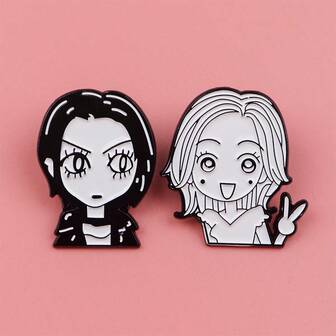 1pc NANA Anime Cartoon Badge, Women Brooch, Bag Accessory, Party Favor Gift