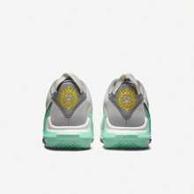 Nike 耐克男士篮球训练鞋，新款 LeBron Witness 7 中帮篮球鞋，舒适贴合脚踝，灰色和薄荷绿配色，多功能休闲运动篮球鞋，DM1123-006 - 灰綠色 - 查看 4