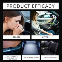 Car Air Freshener Spray Fragrance Long-Lasting Sea Breeze Flavor Odor Eliminator Fresh Scent Home Bathroom Air Purification Car Interior Deodorant Spray - Blue - View 7