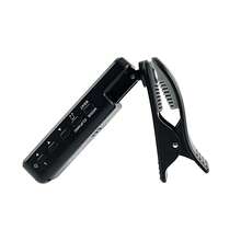 1pc Professional Digital Tuner Metronome For Guitar, Violin, Bass, Ukulele - 12-Tone Equal Temperament Mode, Large Color Screen, Dual Pickup (Clip-On Vibration & Microphone) For Accurate Tuning - 黑色 - 查看 6