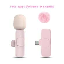 HITOZON Professional Wireless Lavalier Microphone For Smartphones,Wireless Microphone Plug-Play,Lapel Mic For Video Recording,Teaching, Interviews,Podcast,Cordless Omnidirectional Condenser Recording Mic For Vlog