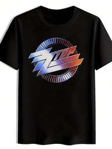 Men's Vintage Rock Band Graphic T-Shirt - Black Short Sleeve Round Neck Tee With SLIPOKOT Lettering & Retro Music Logos, Breathable Polyester For Summer Concerts, Festivals, Beach - Casual Music Fan Gift, Band T Shirts - Black - View 7