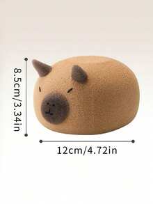 可爱水豚沐浴海绵 - 柔软低敏，浅米色，温和去角质清洁。完美的浴室装饰，经久耐用，是理想的沐浴用品。萌趣的水豚造型和柔软的浅米色材质，带来轻松愉悦的沐浴体验，非常适合面部和身体去角质。另有可爱沐浴海绵、大号沐浴海绵及其他沐浴用品可供选择。 - 彩色 - 查看 8