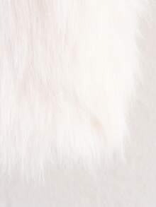 HH Women Solid Faux Fur Jackets Long Sleeves For Warmth Winter Coat Female Fashion Turn-Down Collar Loose Casual Outerwear - White - View 9