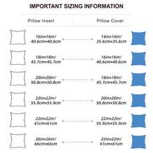 Tomnk Set Of 4/6 White Square Throw Pillows, Couch Pillow, Soft Polyester Fabric, Plush Texture, Ideal For Bed & Couch, Adds Comfort & Modern Style, Decorative Accent Cushions - trắng - Xem 5