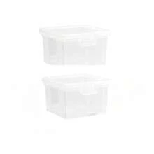 1pc Minimalist Transparent Cable Management Box, Compact & Elegant Cable Organizer Box, Dust-Proof & Waterproof Desktop Cord Holder - Clear - View 14